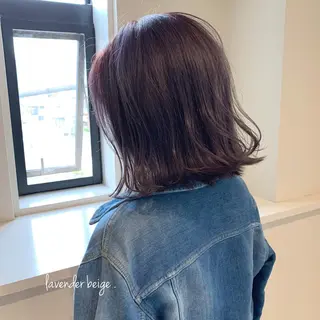 ミディアム カラー 清水 亮太/赤み消しカラーのヘアスタイル