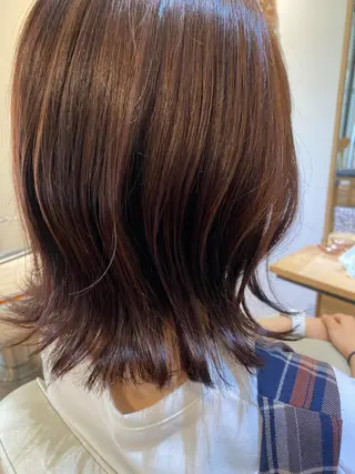 ミディアム newi京橋 【sachi】のヘアスタイル