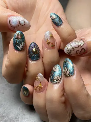 ネイル STAR RIVER【スターリバー】所属・MIKI🌼 個性派ネイル🌈のネイルデザイン