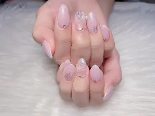 ネイル MiKi Nai池袋 長さだし得意のネイルデザイン