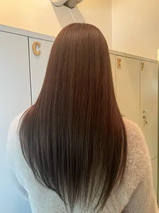 ロング ハイトーンカラー/エ クステ/デザインのヘアスタイル