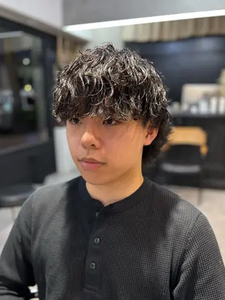 メンズ ✨メンズ縮毛モデル 募集✨イブキのヘアスタイル