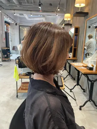 ミディアム 三好 祐希のヘアスタイル