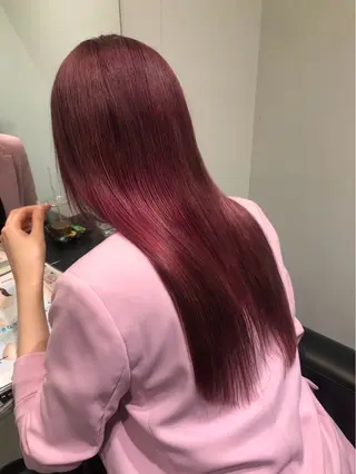 ロング 板橋 カラーモデル ︎🪄︎︎✨/大室凜のヘアスタイル