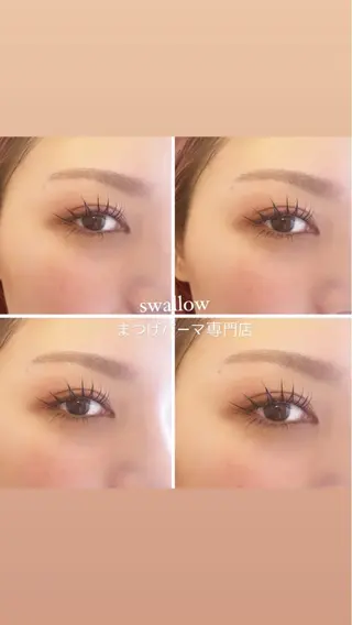 マツエク・マツパ Swallow 広島店のマツエク・マツパデザイン