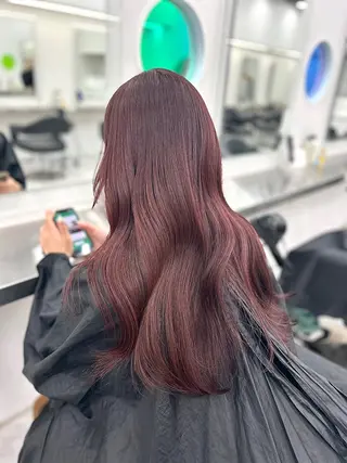 ロング カラー 🍒トレンド暖色ヘア 🍒Manamiのヘアスタイル