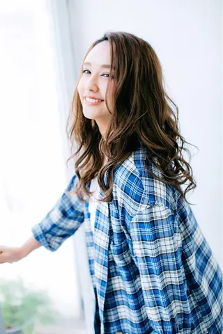 ロング 島田 竜輔のヘアスタイル