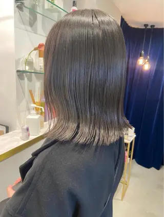 ミディアム 上原 みちるのヘアスタイル