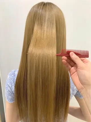 ロング カラー 【悩み解決!美髪へ】 店長 平間 響のヘアスタイル