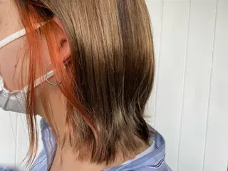 ショート カラー ヘアアレンジ Rely 美空のヘアスタイル