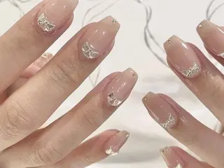 ネイル ki🍒🍒 ki ツルツルネイルのネイルデザイン