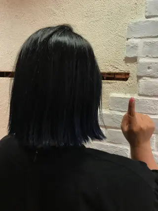 ショート カラー シールエクステ⭐️ オオミタクヤのヘアスタイル