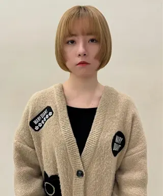 ショート RikO *. 海外風ヘアのヘアスタイル