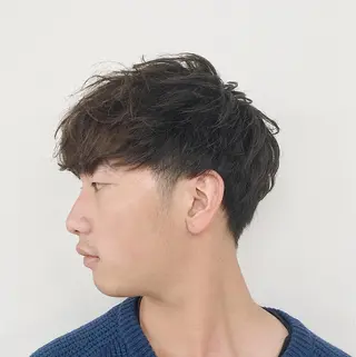 パーマ メンズ メンズサロンLOSS所属・メンズサロン rootのヘアスタイル