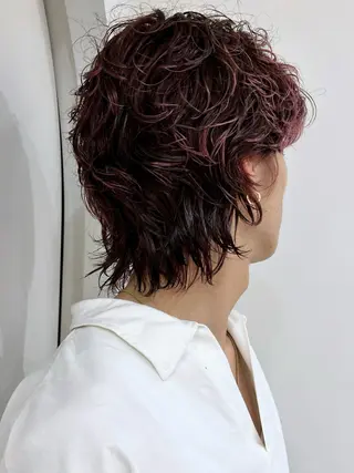 ショート BROUN®所属・NACA /江坂/カットモデルのヘアスタイル