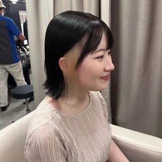 ショート カラー ボブ& 髪質改善FUMIYAのヘアスタイル