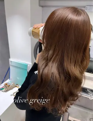 ロング カラー TOMONA👑 GiseL梅田店のヘアスタイル