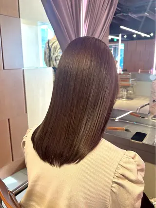 セミロング カラー 🐺ウルフオタク🐺 ハイトーン/moeのヘアスタイル