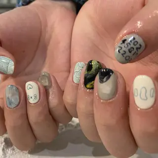 ネイル LETTER_& SAKIのネイルデザイン