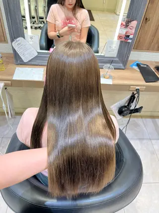 カラー ハイトーン／アレンジ 🩵NANAMIのヘアスタイル