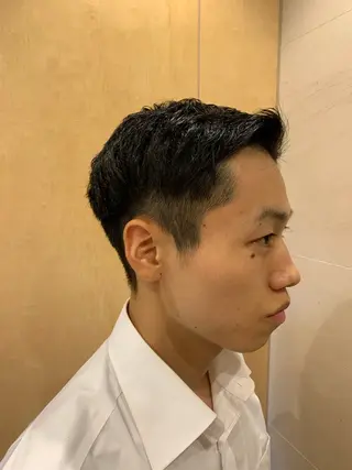 ショート メンズ カットインアルファα所属・日野 慎鷹のヘアスタイル