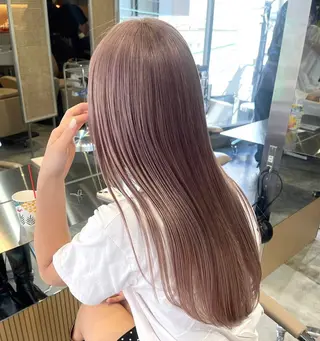 ロング カラー ブリーチカラー💫 Miku🫶🏻のヘアスタイル