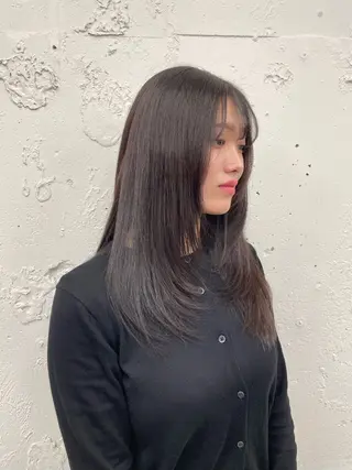 ロング カラー コーンロウ／ブレイズ SYUのヘアスタイル