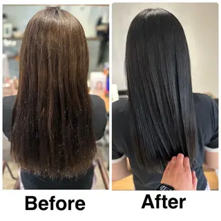 ロング U-REALM kawasakiのヘアスタイル