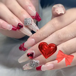 ネイル NuaN 名城線黒川駅徒歩3分のネイルデザイン