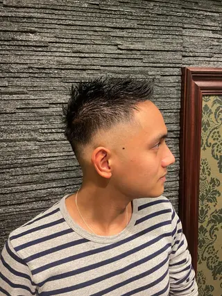 ショート メンズ ヒロ銀座　　　御徒町所属・ヒロ銀座　小林 透真のヘアスタイル