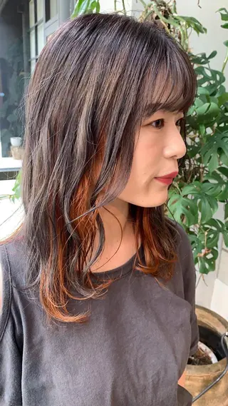 ミディアム 松本 夏海のヘアスタイル