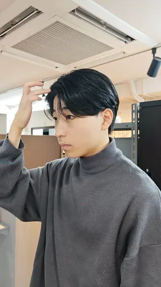 パーマ メンズ 24時まで営業🌛東 陽町🍀静かに丁寧にのヘアスタイル