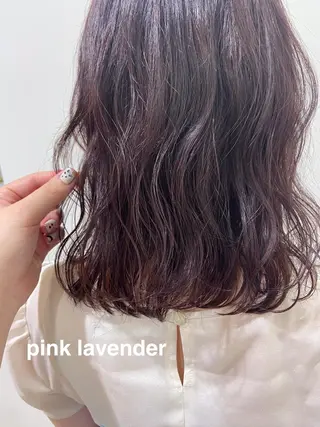 ミディアム カラー merc.🌿💚 八幡真衣のヘアスタイル