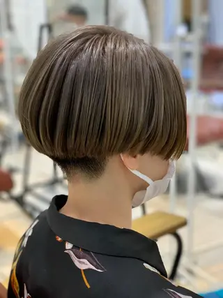 ショート カラー 髪質改善カラーリスト /根本雄貴のヘアスタイル