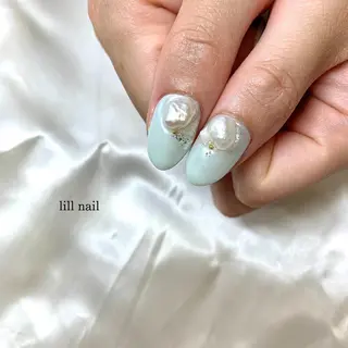 ミディアム pllia beautyのネイルデザイン