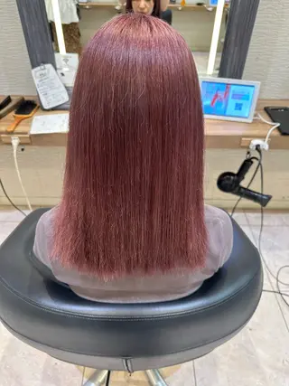 カラー パーマ×レイヤー| カラー カホ🪩🤍のヘアスタイル