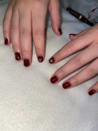 ネイル のらねこ所属・のらねこ🐈⬛🎀 yuriaのネイルデザイン