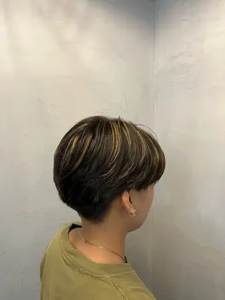 ショート カラー LAG HAIR WORKS草薙店所属・中嶋 美月のヘアスタイル