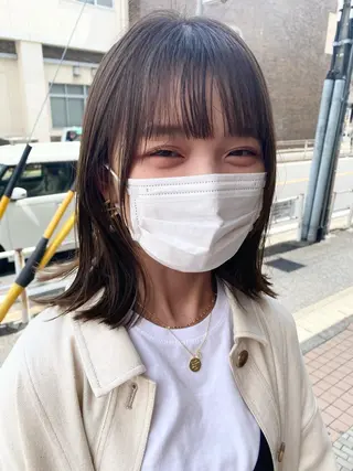 ミディアム tuco eicoのヘアスタイル