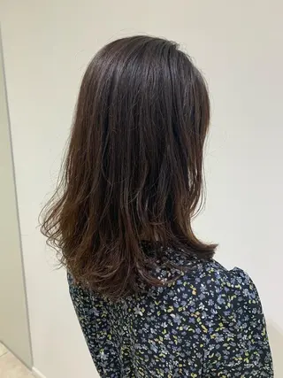 セミロング パーマ 💎K-two名古屋 安田ちづる💎のヘアスタイル