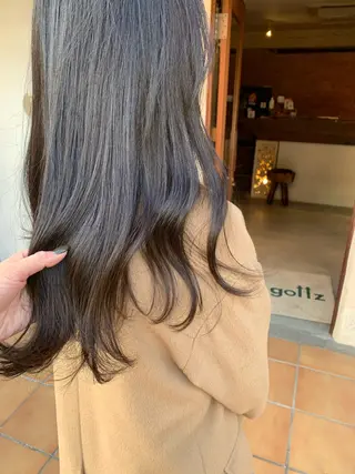 ロング カラー ヘアアレンジ 中津/柔らかカラー/ ナガオ　イズミのヘアスタイル