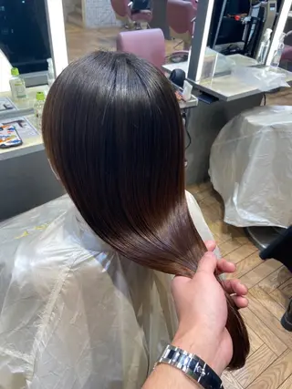 ロング 竹内 蓮のヘアスタイル