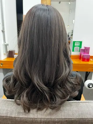 セミロング ROSSO Hair&SPA 香椎宮前店所属・SHIINA 香椎宮前店のヘアスタイル