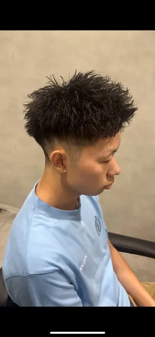 パーマ メンズ 33〖SASA〗大阪店所属・西野 翔太のヘアスタイル