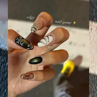 ネイル ASA nail / ニュアンス☀︎個性派のネイルデザイン