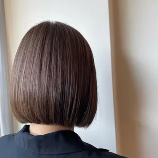 ショート カラー ボブウルフ／ボブ Satsuki【名駅のヘアスタイル