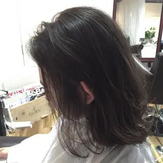 ミディアム カラー MIZUHO / ダブルカラー髪質改善のヘアスタイル