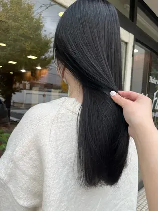 ロング Un Fleur所属・立野 希沙のヘアスタイル