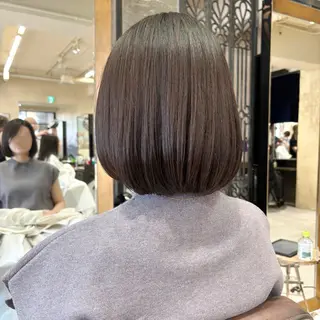 ショート MINX青山店所属・結莉/ボブ/ 縮毛矯正のヘアスタイル