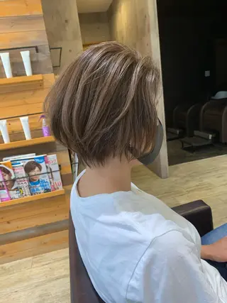 ショート レイヤーカット TAIKIのヘアスタイル